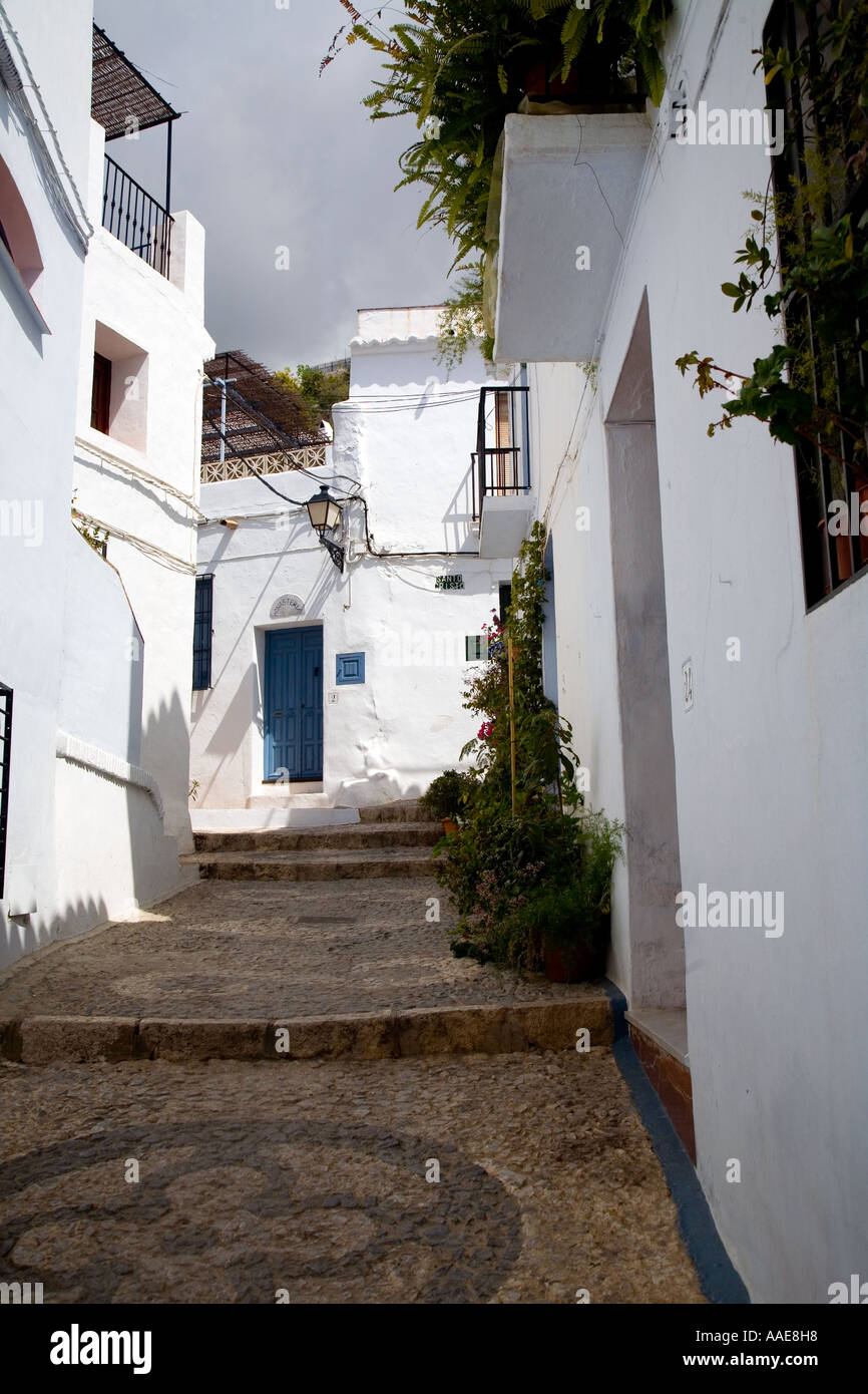 White washed houses of frigiliana hires stock photography and images Alamy