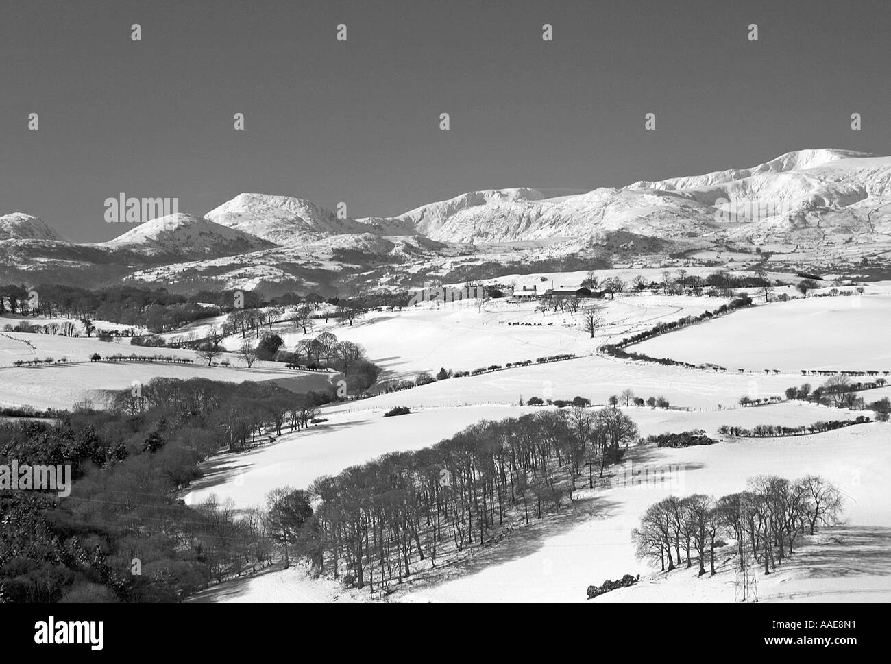 Landscape Carnedd Llewellyn Mountain Upper Colwyn Bay Stock Photo Alamy