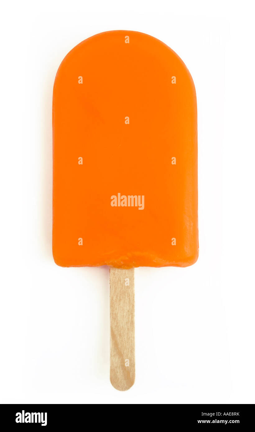Studio shot of faux ice lolly Stock Photo