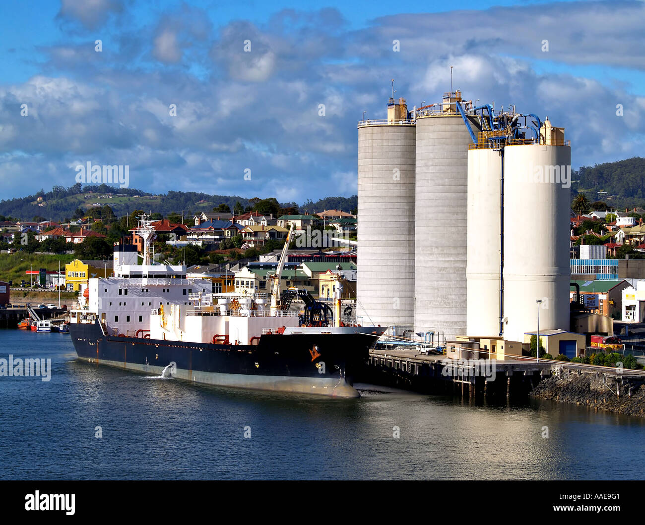 Industrial port, Devonport, Tasmania Stock Photo - Alamy