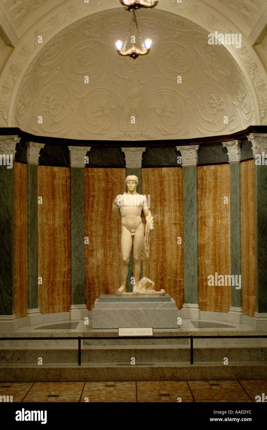 Apollo Roman, A.D. 100 - 200 Marble at the Getty Villa Stock Photo - Alamy
