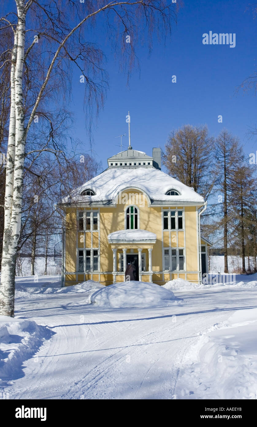 Art Centre Aatos In Sotkamo Finland Stock Photo Alamy art-centre-aatos-in-sotkamo-finland-stock-photo-alamy