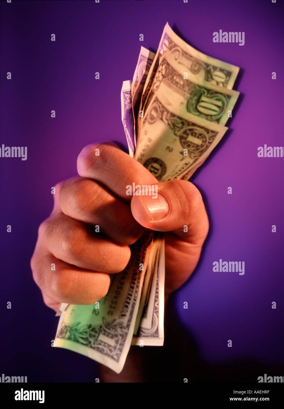 Fist full of dollars hires stock photography and images Alamy