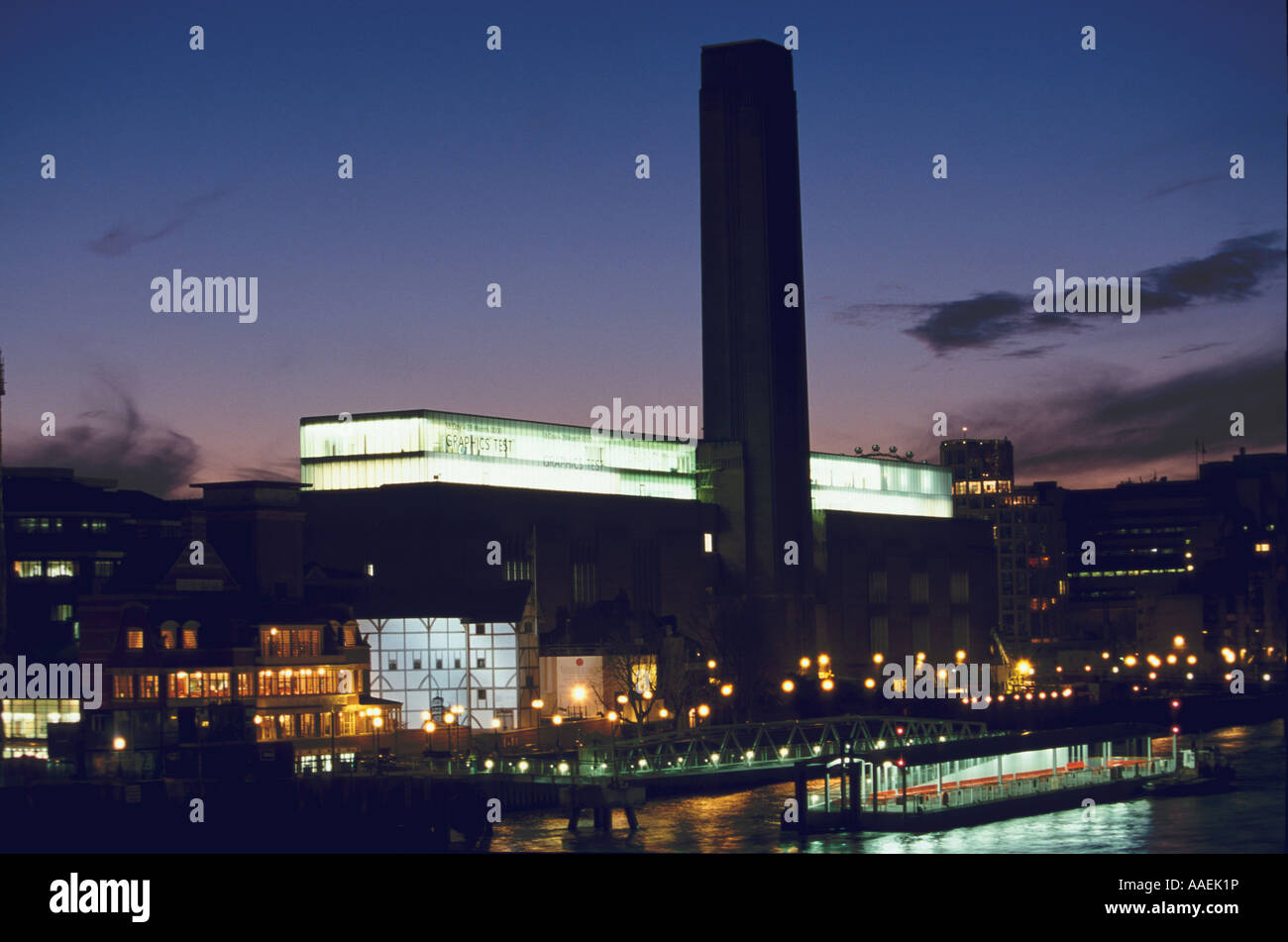 Modern Tate Gallery London England Stock Photo