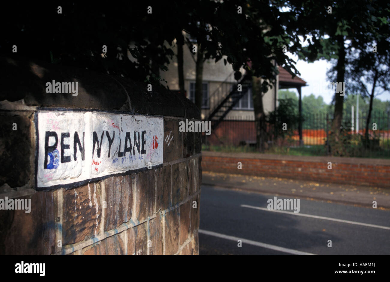 Penny Lane Liverpool Merseyside England United Kingdom Stock Photo Alamy