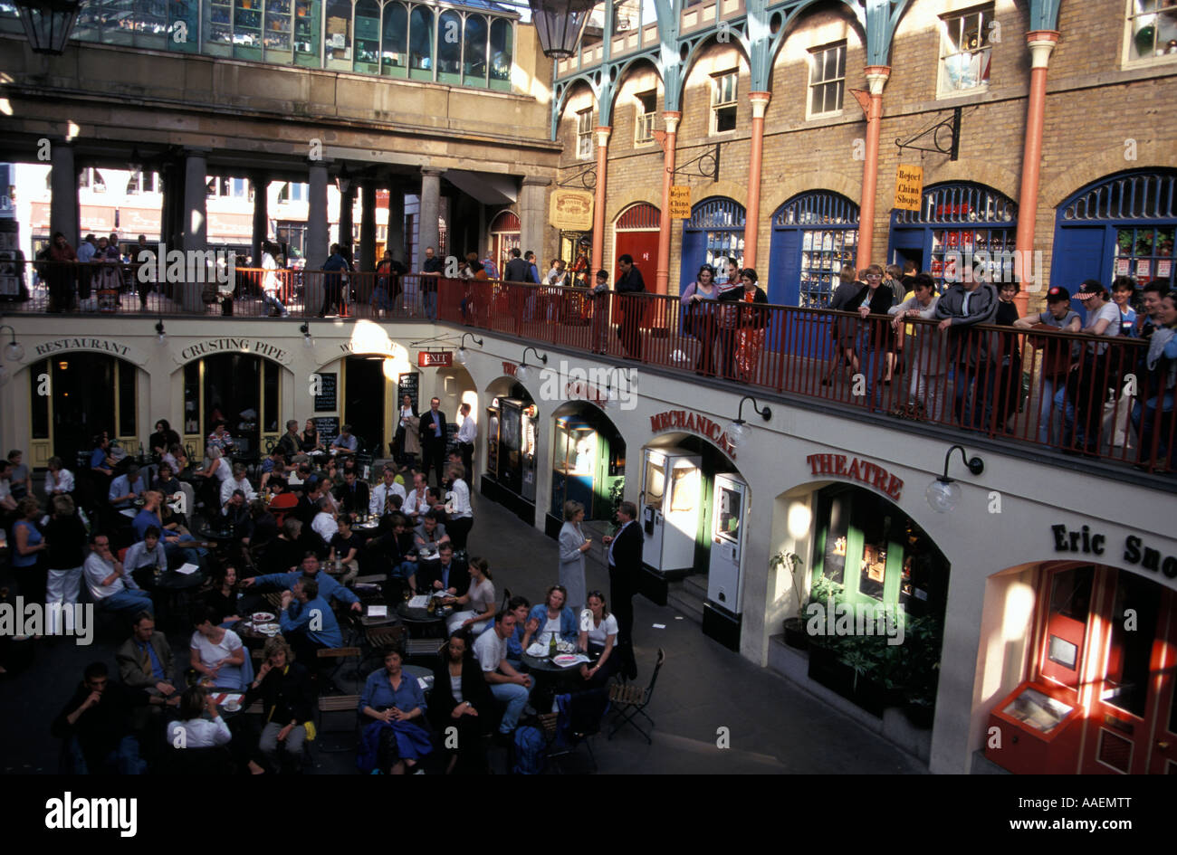 Inside of the Covent Garden Market Covent Garden London London England United Kingdom Stock Photo