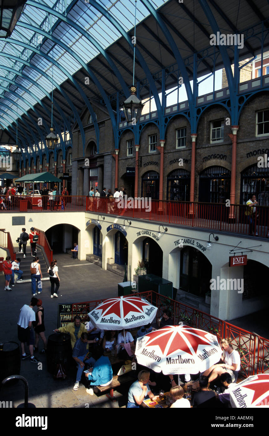 Inside of the Covent Garden Market Covent Garden London London England United Kingdom Stock Photo