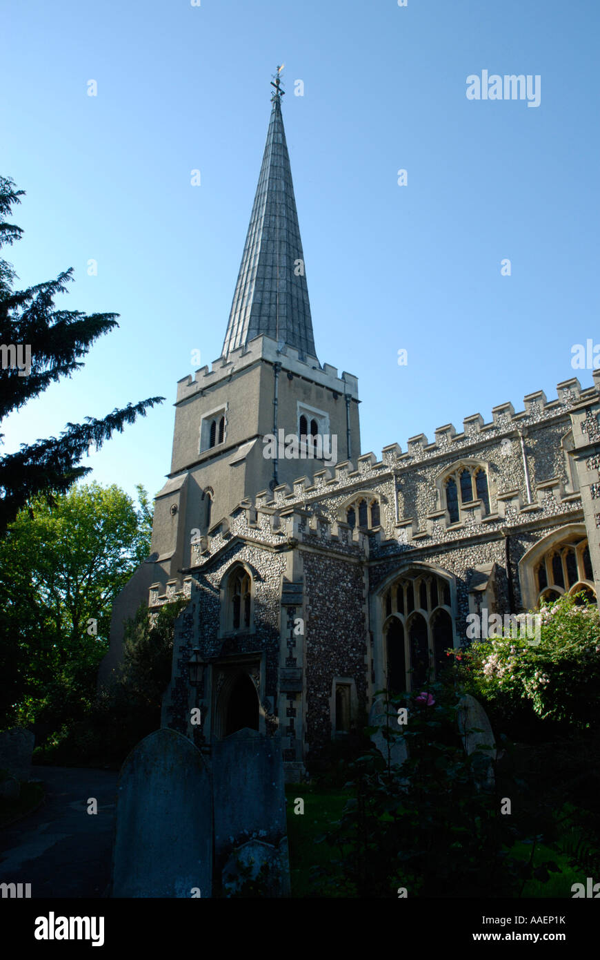 St Mary's Church Harrow on the Hill London England Stock Photo Alamy