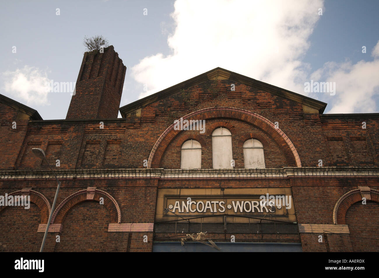 Factory, Ancoats Works, Pollard Street, Ancoats, Manchester, UK Stock
