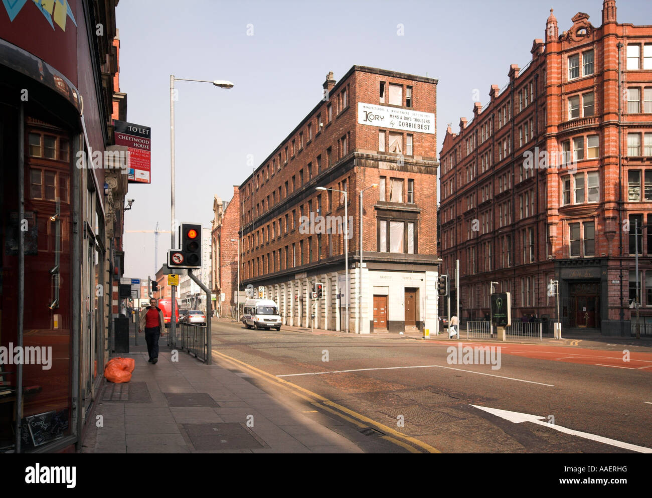 Manchester piccadilly street scene hires stock photography and images