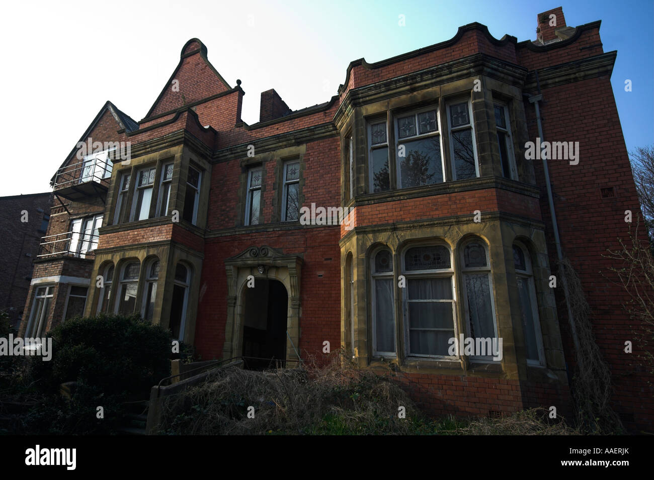 Large house, Whalley Range, Manchester, UK Stock Photo Alamy
