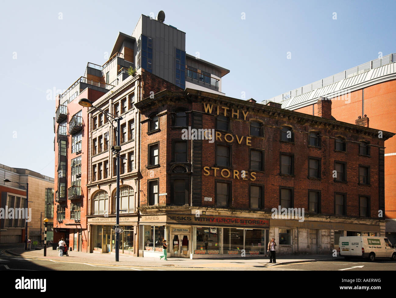 Withy Grove Stores, Shudehill, Northern Quarter, Manchester, UK Stock Photo  - Alamy
