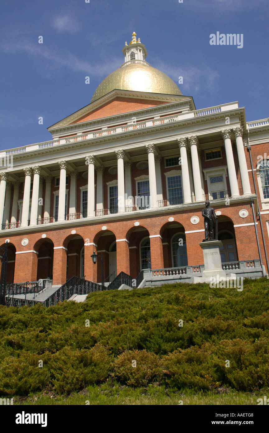 Massachusetts State House Boston Massachusetts Stock Photo - Alamy