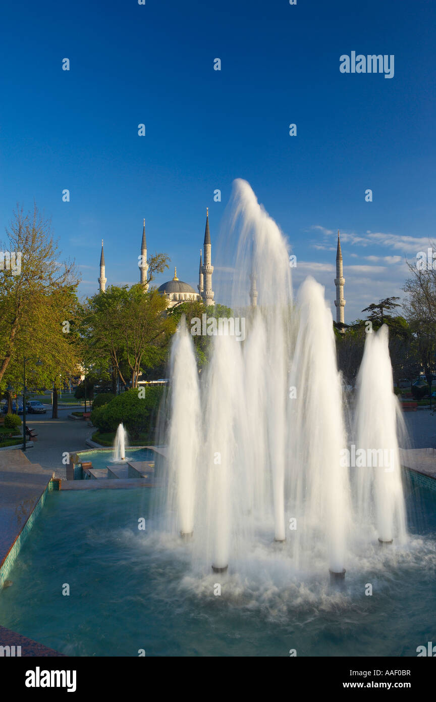 Sultanahmet Square with the Blue Mosque Istanbul Turkey NR Stock Photo ...