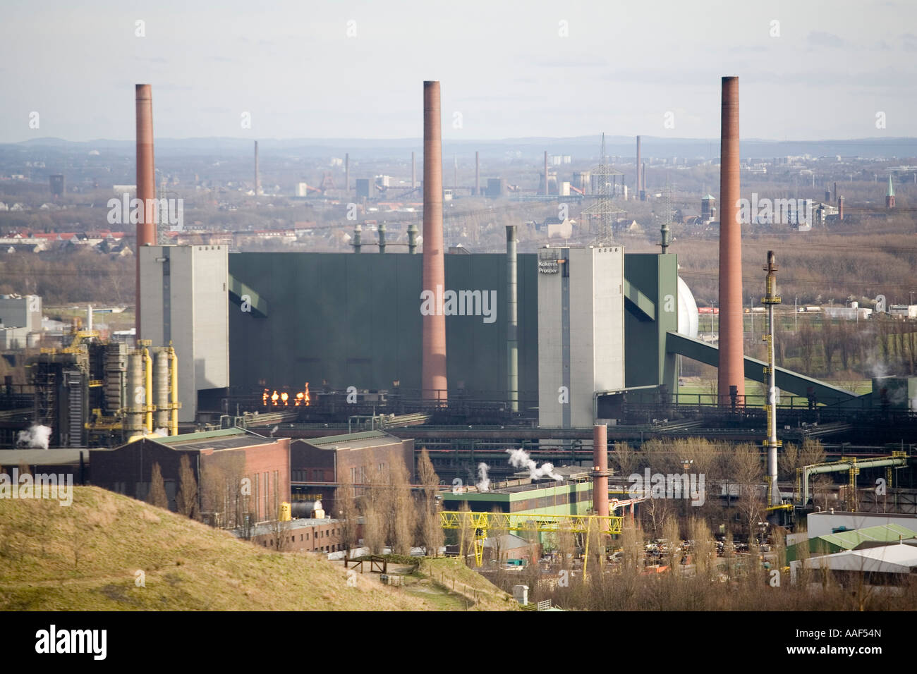 Kokerei Prosper coking plant Bottrop Germany Stock Photo