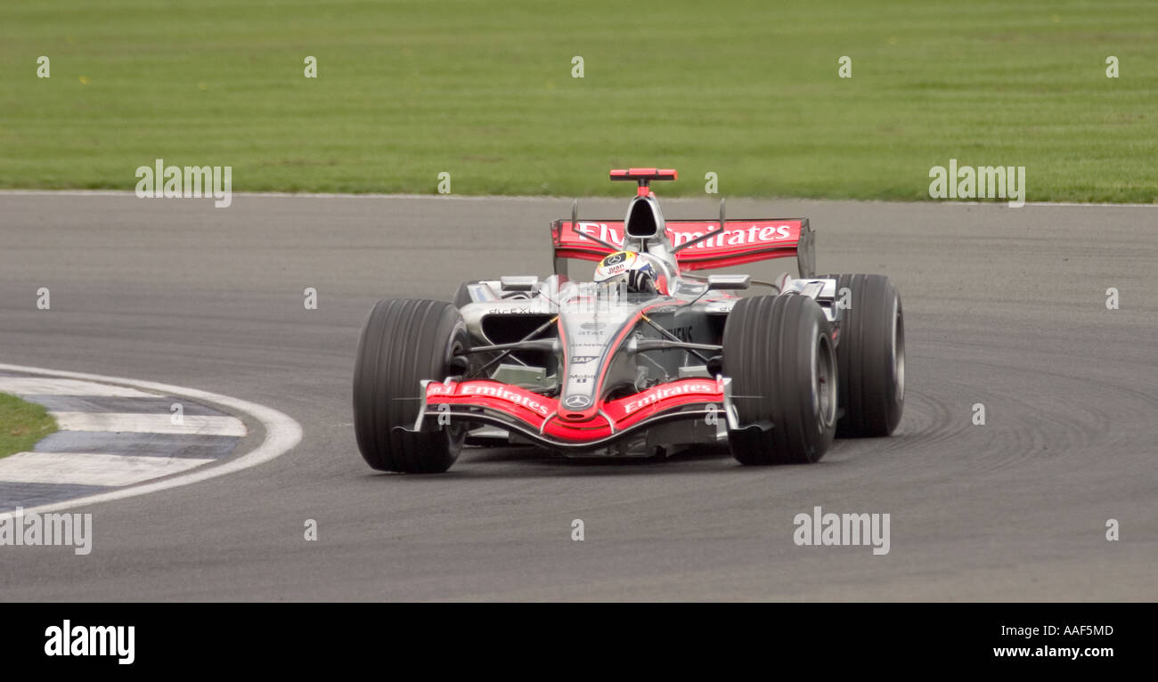 Juan Pablo Montoya McLaren Mercedes Stock Photo