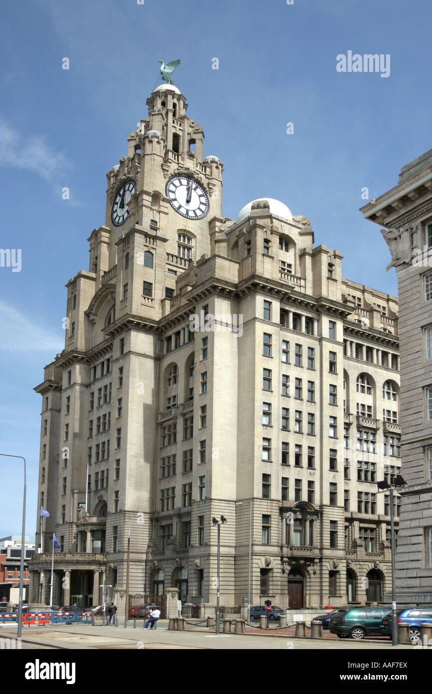 Royal Liver Building, Liverpool Stock Photo