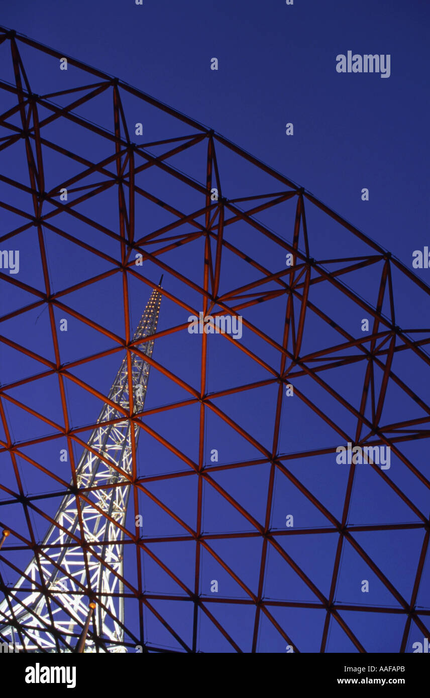 Victorian Arts Centre Spire Abstract Detail Melbourne Victoria Australia Stock Photo