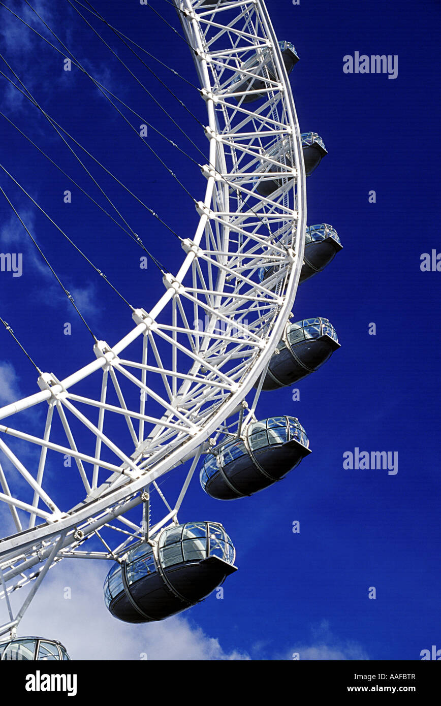 The London Eye capsules London UK Stock Photo - Alamy