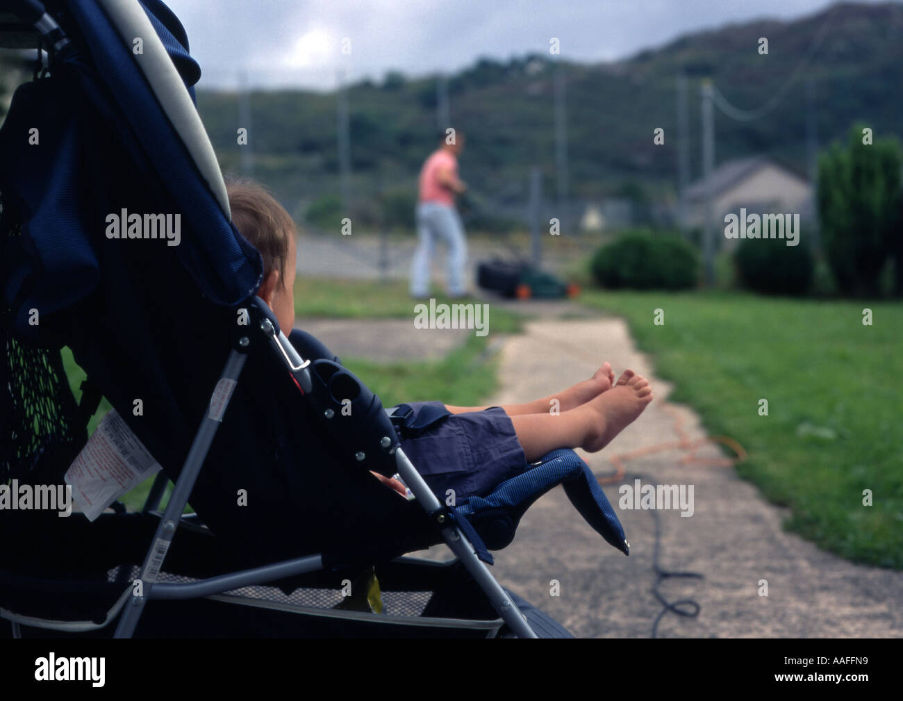 Baby dummy in pram hi-res stock photography and images - Alamy