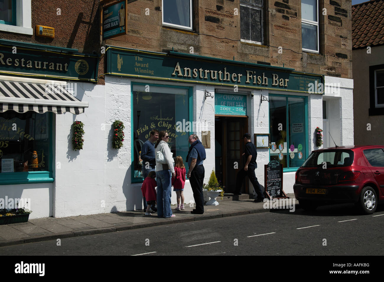Anstruther Fish Bar, High Street, Fife, Scotland Europe Stock Photo Alamy