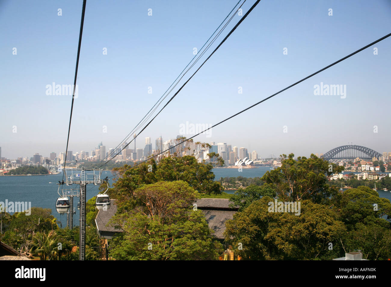 Cable car at Taronga Zoo, Sydney, Australia Stock Photo - Alamy