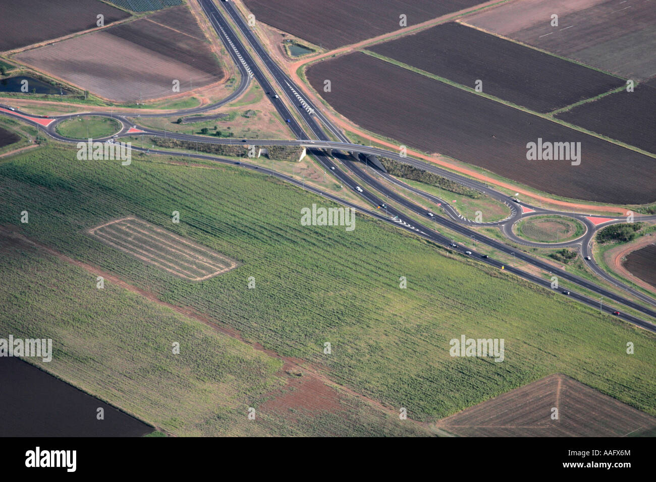 Gatton Intersection Stock Photo