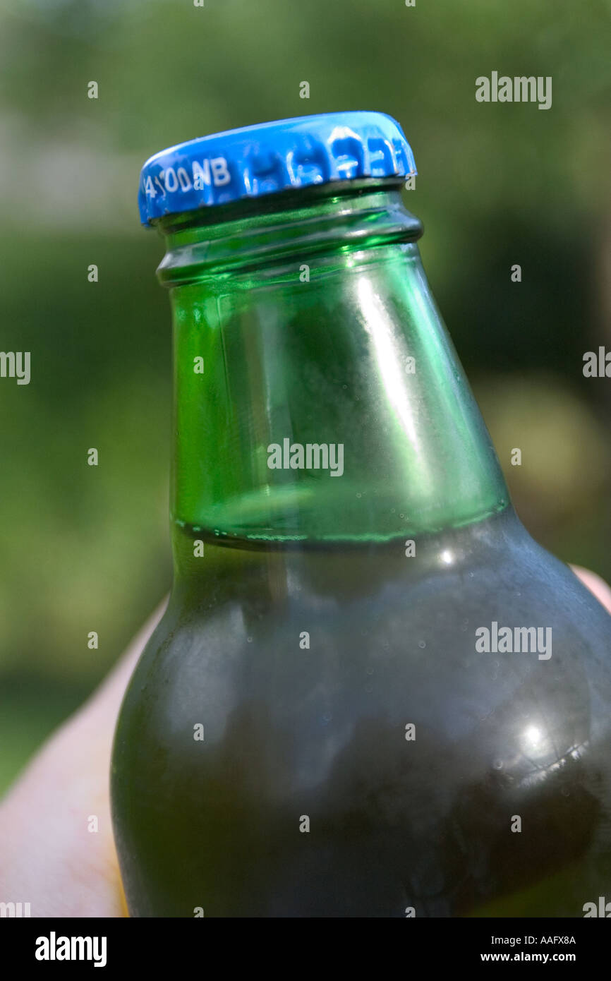 cold Beer Bottle Stock Photo Alamy