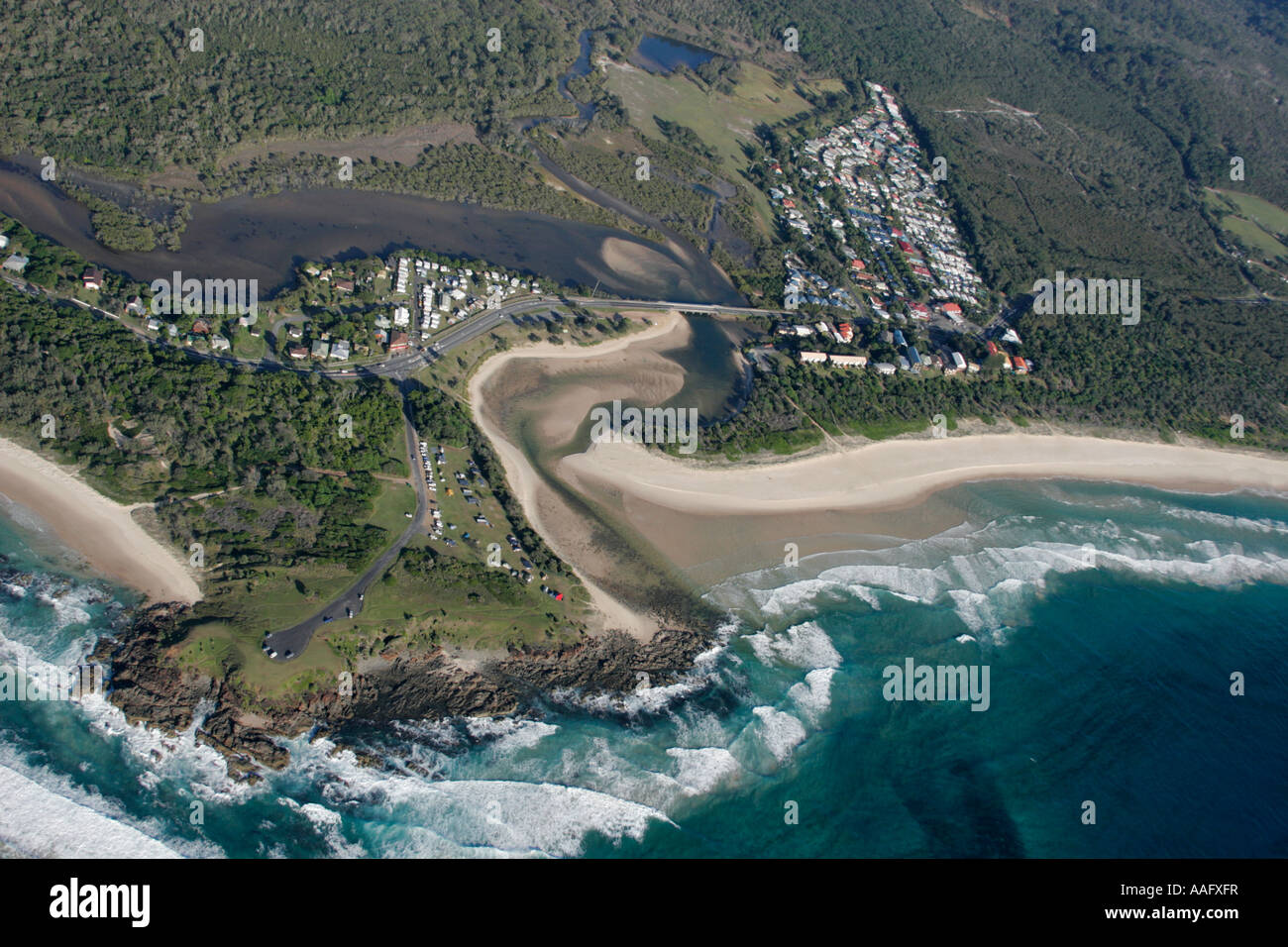 Hastings Point Stock Photo Alamy