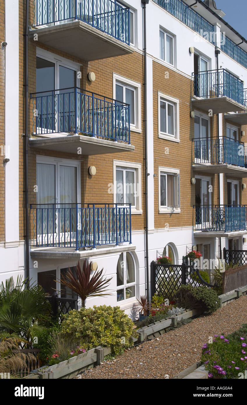Luxury apartments in Brighton Marina Village East Sussex Stock Photo