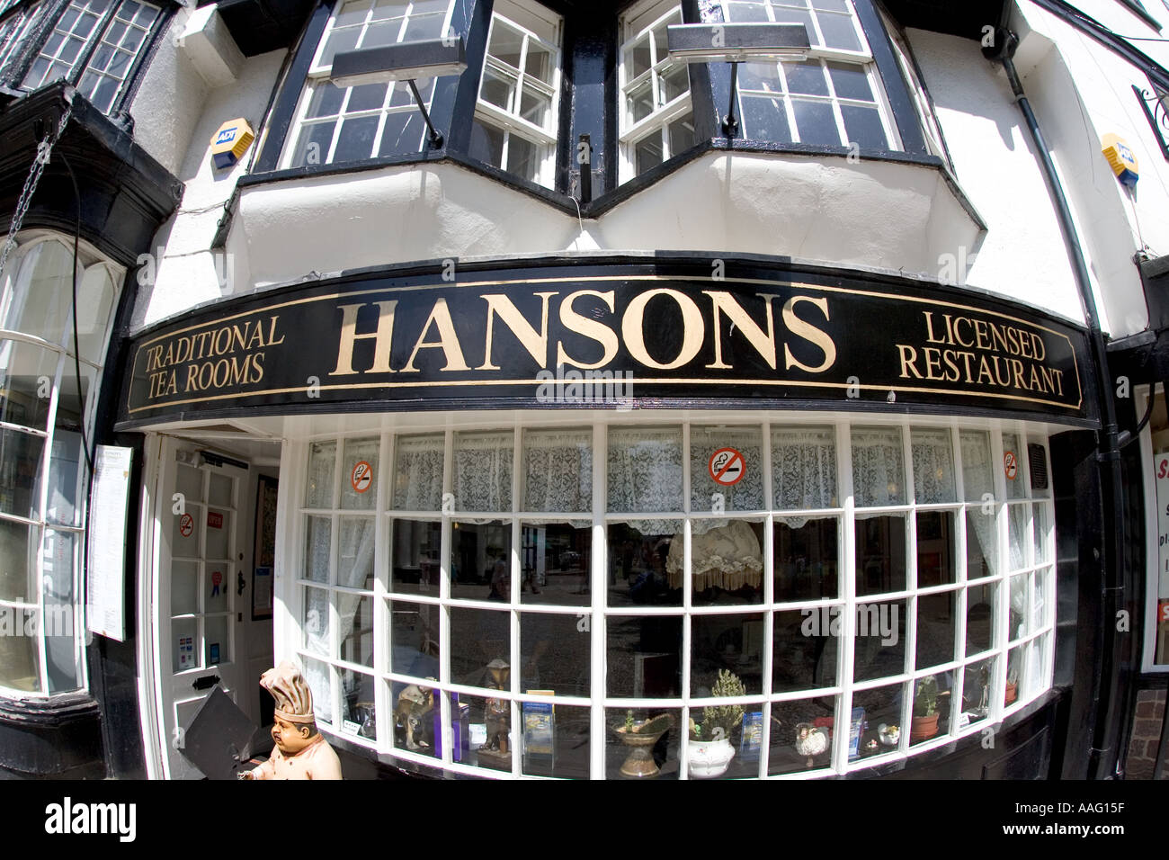 Hansons cafe and restaurant in Gandy Street, Exeter, Devon Stock Photo Alamy