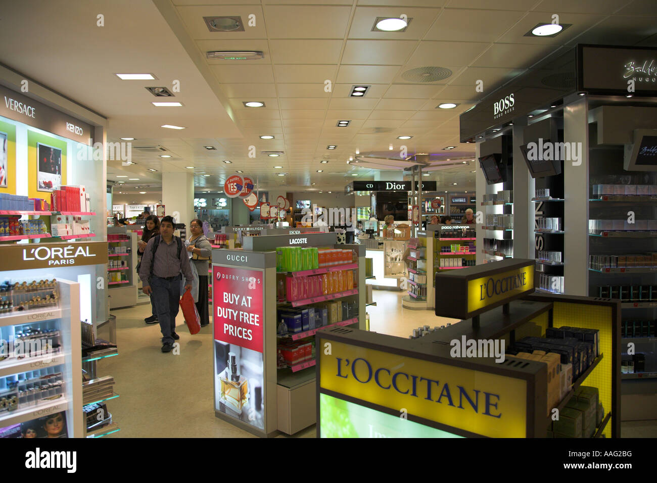 Duty free shop at the EuroAirport Basel-Mulhouse-Freiburg in France Stock  Photo - Alamy