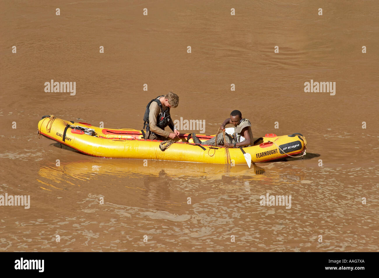 SES Scientific Exploration Society Blue Nile expedition 200511 Stock