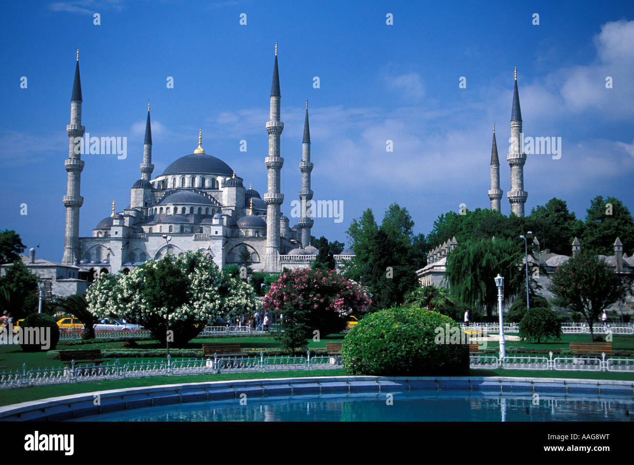 Sultan Ahmed Mosque Blue Mosque Istanbul Istanbul Turkey Stock Photo ...