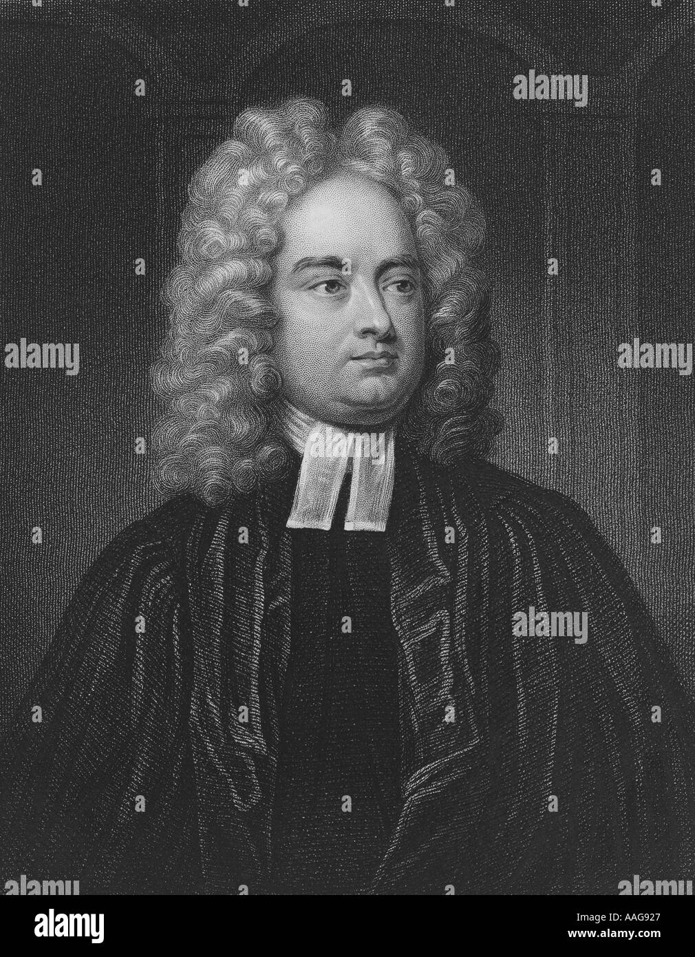 Jonathan Swift 1667 1745 Stock Photo