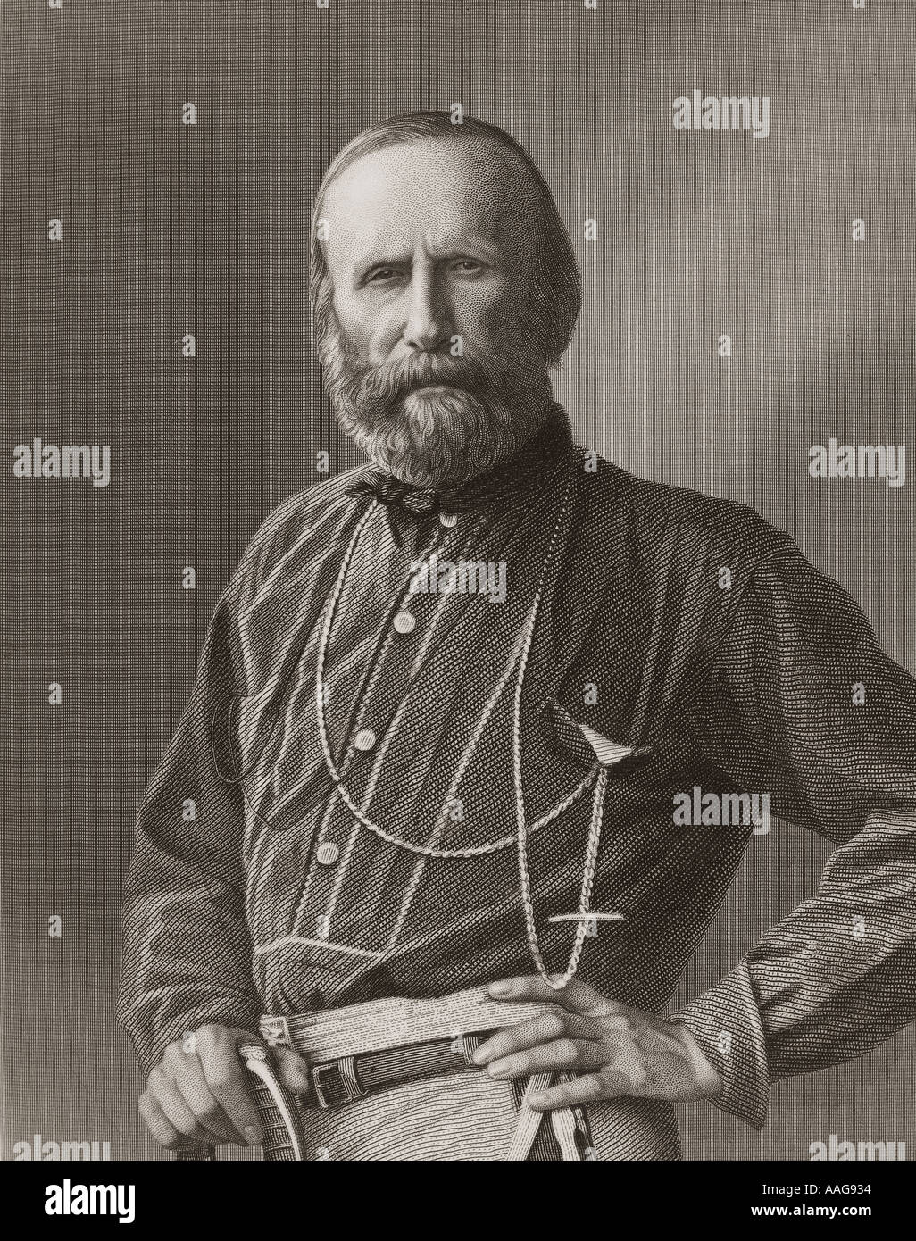 Giuseppe Garibaldi 1807 1882 Stock Photo