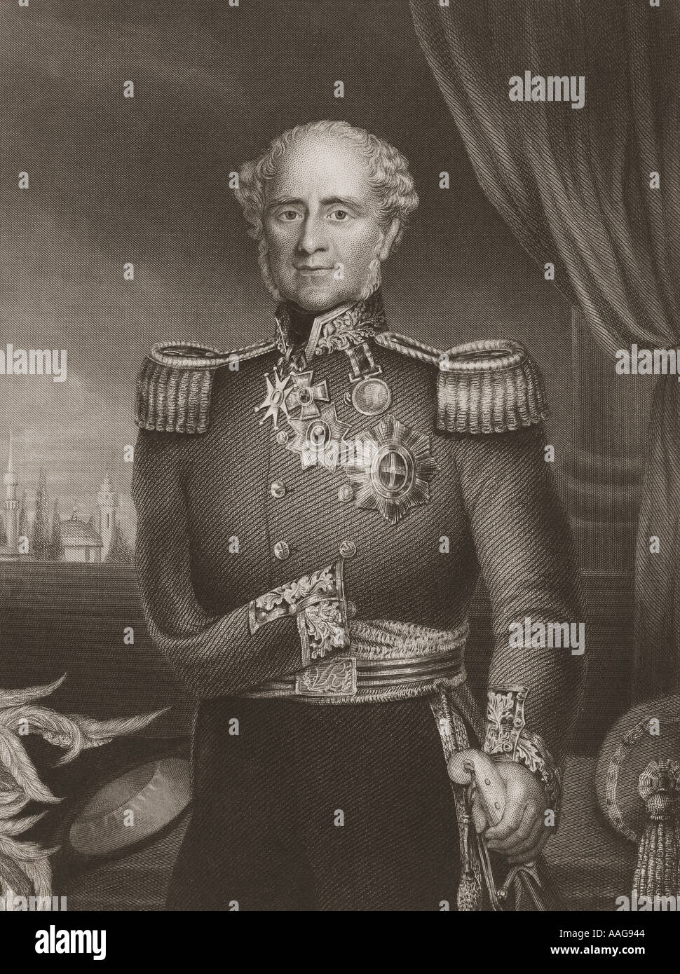Lord Raglan 1788 1855 Stock Photo