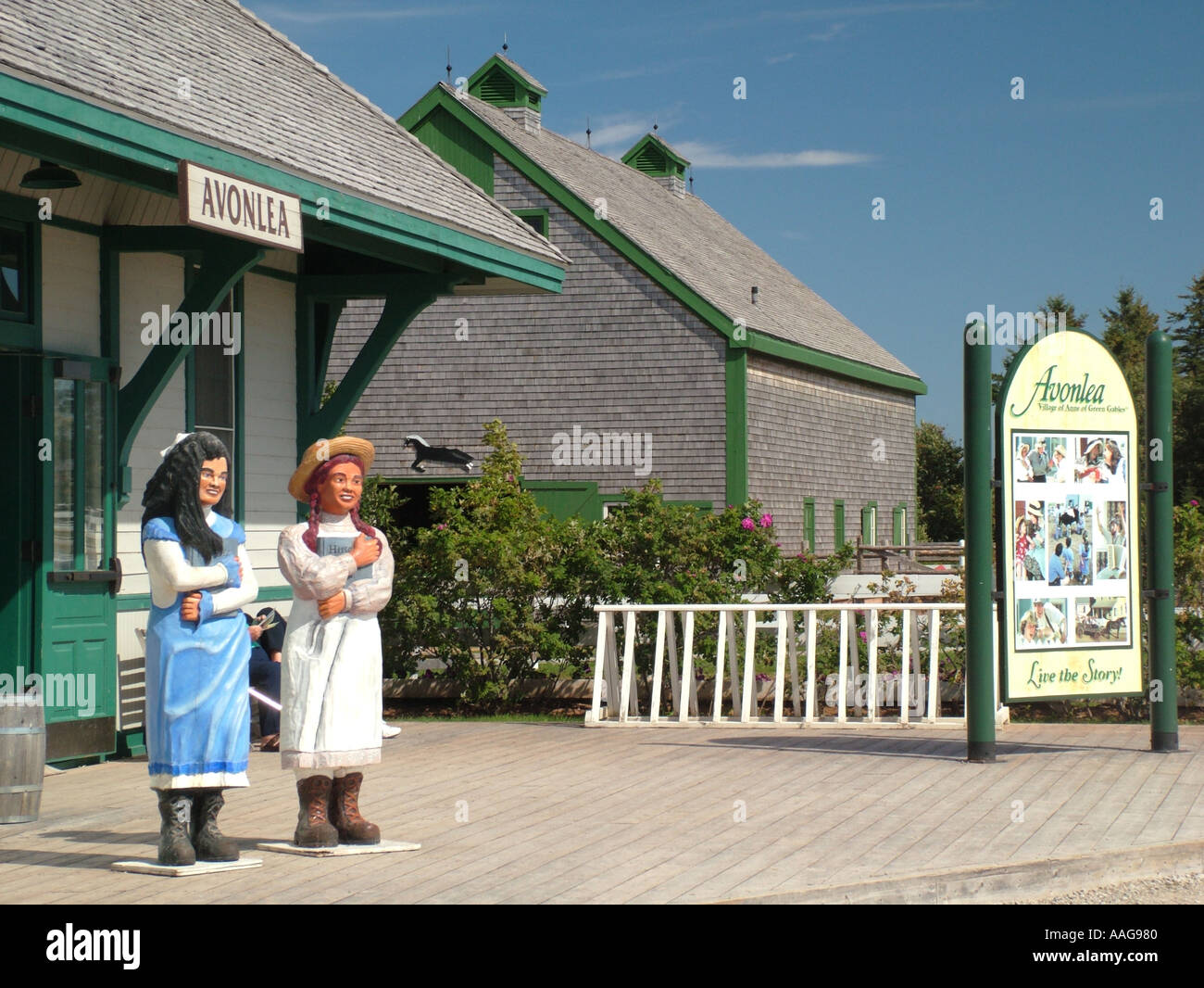 AJD38046, Canada, Prince Edward Island, Queens County, Cavendish Stock Photo