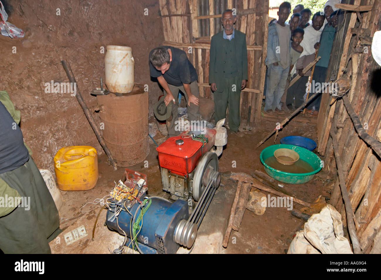 SES Scientific Exploration Society Blue Nile expedition 200511 Stock