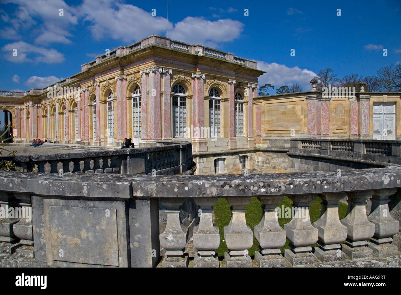 Grand Trianon Marie-Antoinette's Estate Versailles France Stock Photo