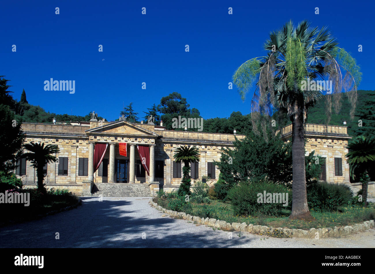 Villa di San Martino residence of Napoleon Bonaparte Elba Tuscany Italy