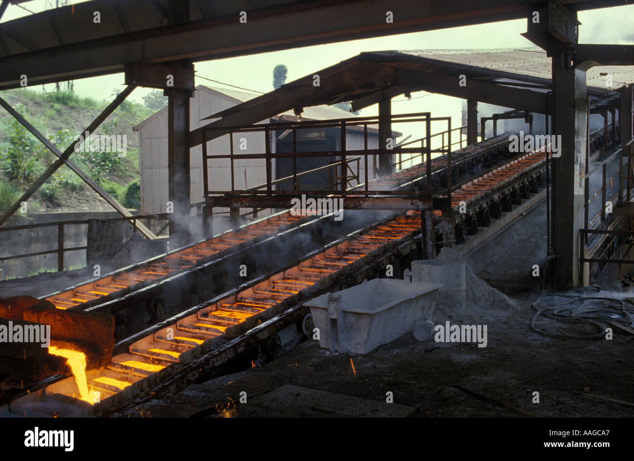 TATA Steel plant Jamshedpur Bihar India Stock Photo