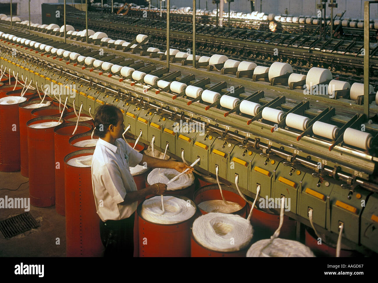 Textile factory Ludhiana Punjab India Stock Photo