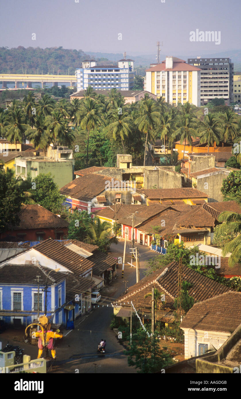 Panjim City View Goa India Stock Photo Alamy