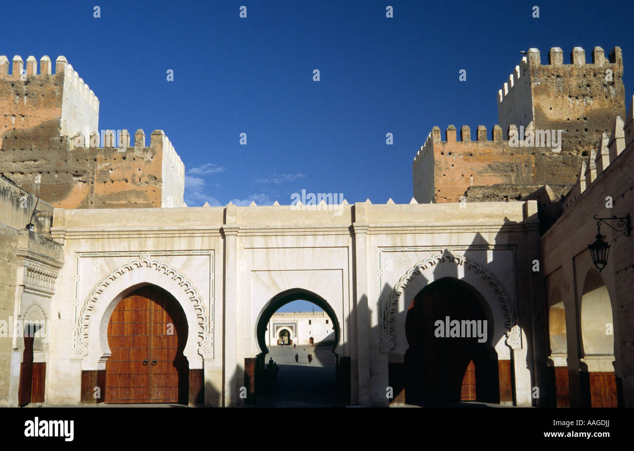 Bab Makina - Fez, MOROCCO Stock Photo - Alamy
