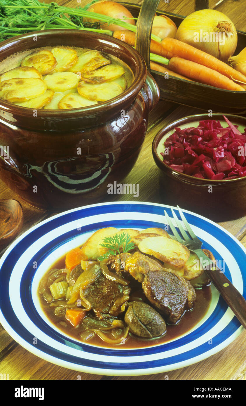 Lancashire Hot Pot Traditional British Food UK Stock Photo Alamy