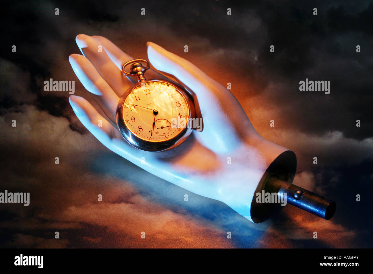 hand of time Stock Photo Alamy