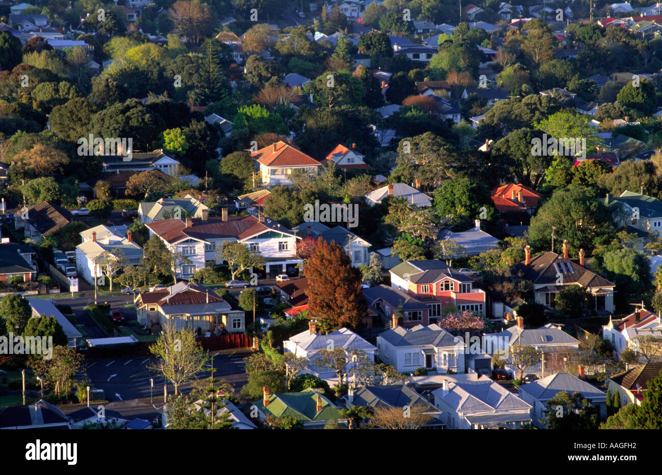 Auckland Suburbs Auckland North Island New Zealand Stock Photo 7213905 Alamy