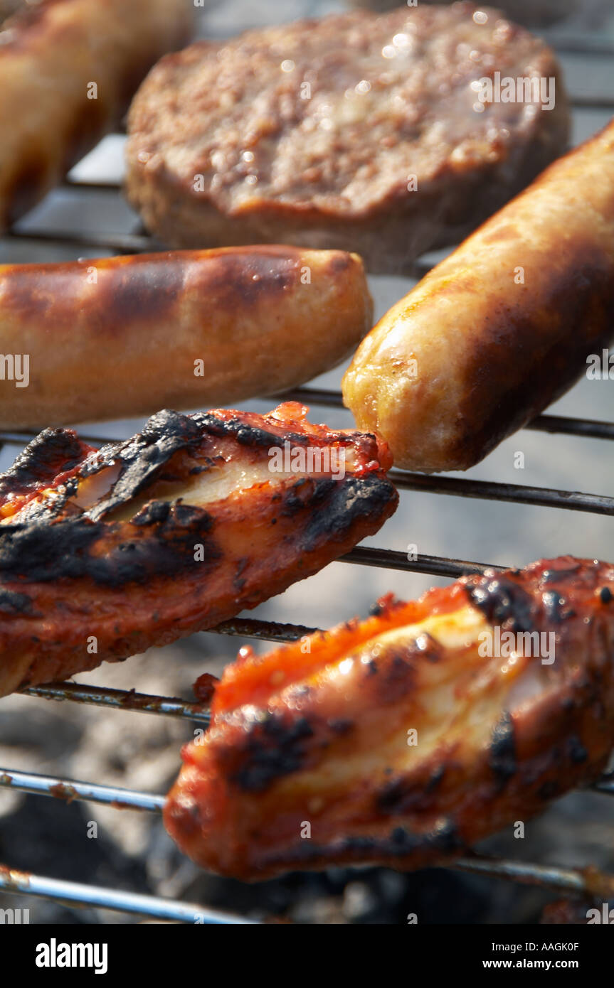 Barbecue barbecued bbq flame grill grilled fire smoke flavour coal