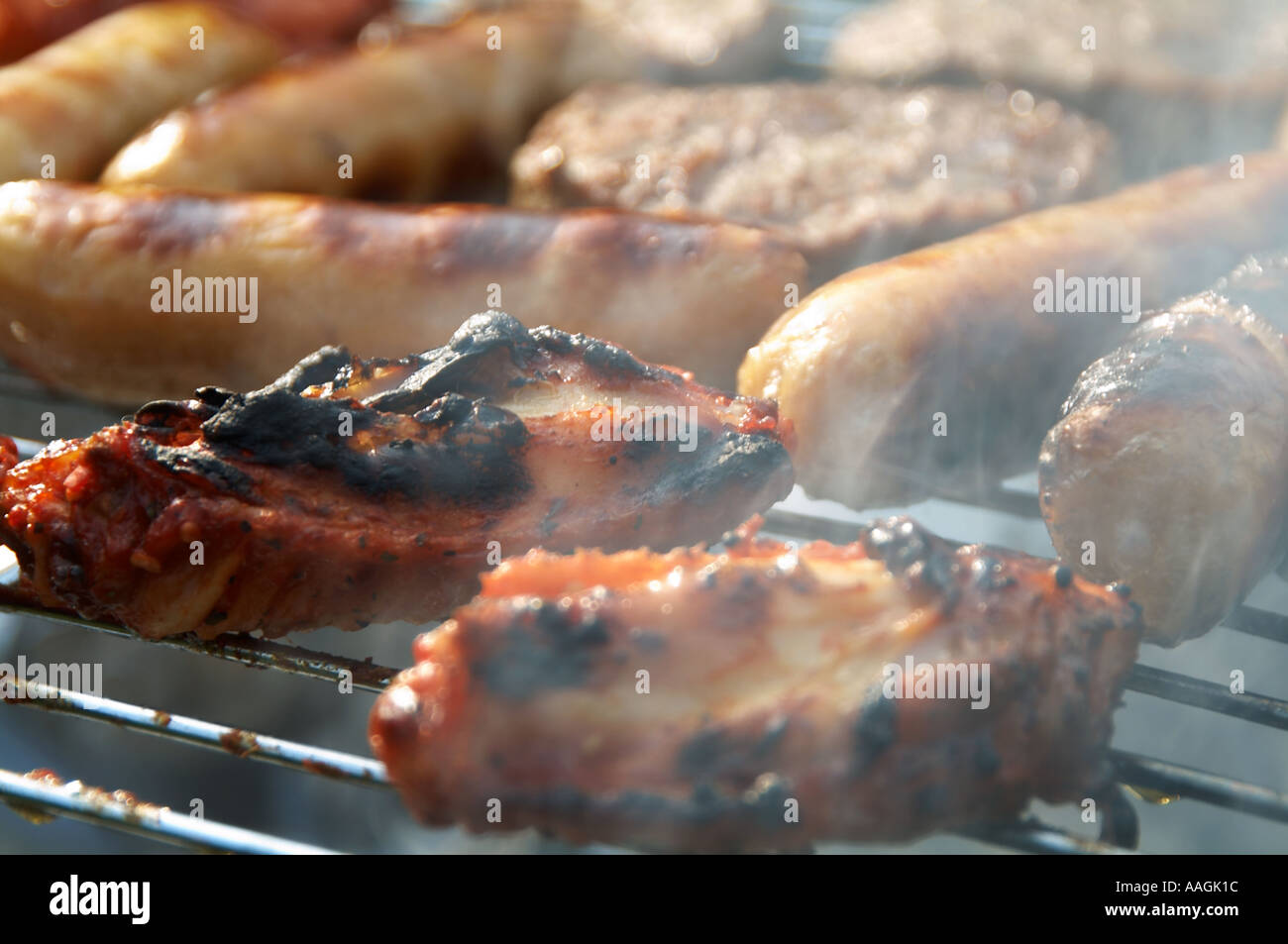 Barbecue barbecued bbq flame grill grilled fire smoke flavour coal